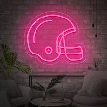 Load image into Gallery viewer, Neon rugby neon sign NFL decor in the lounge neon sign