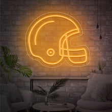Load image into Gallery viewer, Neon rugby neon sign NFL decor in the lounge neon sign