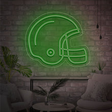 Load image into Gallery viewer, Neon rugby neon sign NFL decor in the lounge neon sign