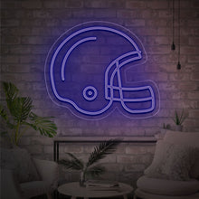 Load image into Gallery viewer, Neon rugby neon sign NFL decor in the lounge neon sign
