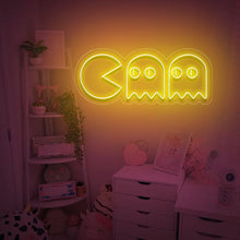 Load image into Gallery viewer, "Chasing Ghosts, Gamer Room Wall Art" Neon Sign