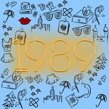 Load image into Gallery viewer, Taylor Swift Gift Ideas for Fans 1989 Neon Sign