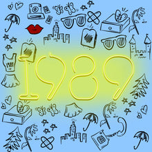 Load image into Gallery viewer, Taylor Swift Gift Ideas for Fans 1989 Neon Sign