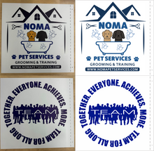 Load image into Gallery viewer, Custom Non-Illuminated Shop Front Signage Double-Sided Metal Hanging Sign for Business Logo, No Electricity Needed