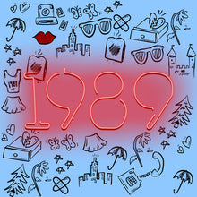 Load image into Gallery viewer, Taylor Swift Gift Ideas for Fans 1989 Neon Sign