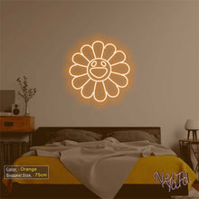 Load image into Gallery viewer, Sun Flower Neon Sign