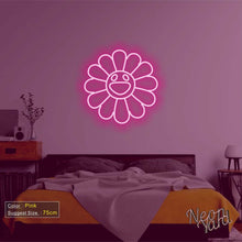 Load image into Gallery viewer, Sun Flower Neon Sign