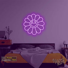 Load image into Gallery viewer, Sun Flower Neon Sign