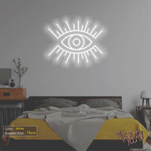 Load image into Gallery viewer, Evil Eye Neon Sign