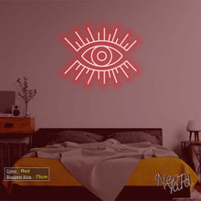 Load image into Gallery viewer, Evil Eye Neon Sign