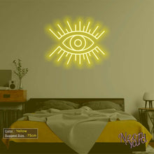 Load image into Gallery viewer, Evil Eye Neon Sign