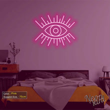 Load image into Gallery viewer, Evil Eye Neon Sign