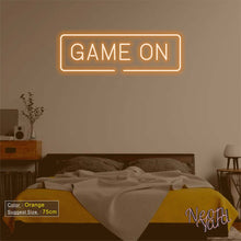 Load image into Gallery viewer, GAME ON Neon Sign
