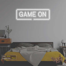Load image into Gallery viewer, GAME ON Neon Sign