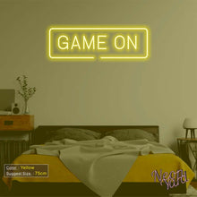 Load image into Gallery viewer, GAME ON Neon Sign