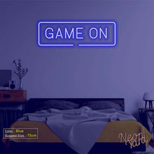 Load image into Gallery viewer, GAME ON Neon Sign