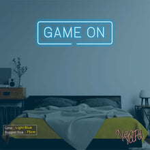 Load image into Gallery viewer, GAME ON Neon Sign