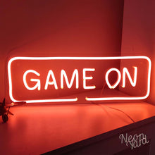 Load image into Gallery viewer, GAME ON Neon Sign