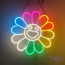 Load image into Gallery viewer, Sun Flower Neon Sign