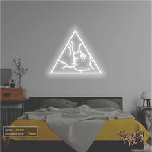 Load image into Gallery viewer, Artistic Couple Kiss Face Neon Sign