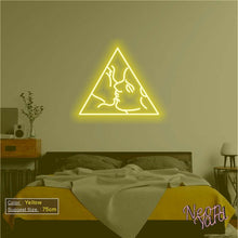 Load image into Gallery viewer, Artistic Couple Kiss Face Neon Sign