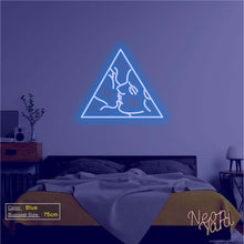 Load image into Gallery viewer, Artistic Couple Kiss Face Neon Sign