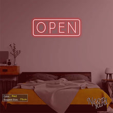 Load image into Gallery viewer, OPEN Neon Sign