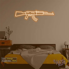 Load image into Gallery viewer, AK47 Gun Neon Sign