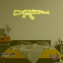 Load image into Gallery viewer, AK47 Gun Neon Sign