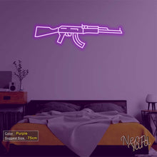 Load image into Gallery viewer, AK47 Gun Neon Sign