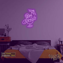 Load image into Gallery viewer, Cocktail Neon Signs