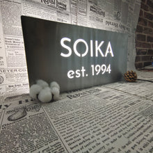 Load image into Gallery viewer, Custom House Number Light Box Address Signs