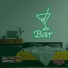 Load image into Gallery viewer, Bar Neon Sign