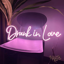 Load image into Gallery viewer, Drunk in Love Neon Sign