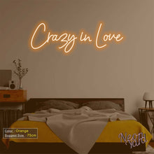 Load image into Gallery viewer, Crazy in Love Neon Sign