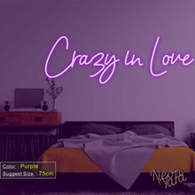 Load image into Gallery viewer, Crazy in Love Neon Sign