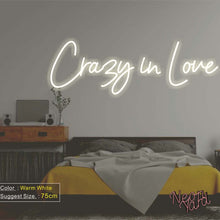 Load image into Gallery viewer, Crazy in Love Neon Sign