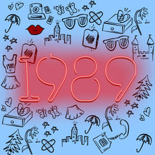 Load image into Gallery viewer, Taylor Swift Gift Ideas for Fans 1989 Neon Sign
