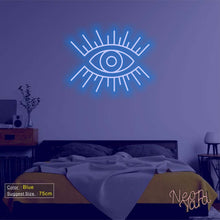 Load image into Gallery viewer, Evil Eye Neon Sign

