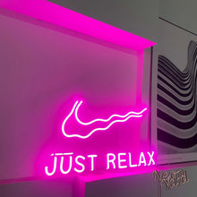 Load image into Gallery viewer, Just Relax Neon Sign
