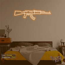 Load image into Gallery viewer, AK47 Gun Neon Sign
