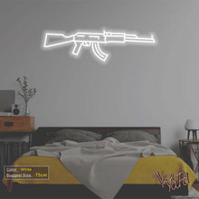 Load image into Gallery viewer, AK47 Gun Neon Sign
