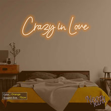 Load image into Gallery viewer, Crazy in Love Neon Sign
