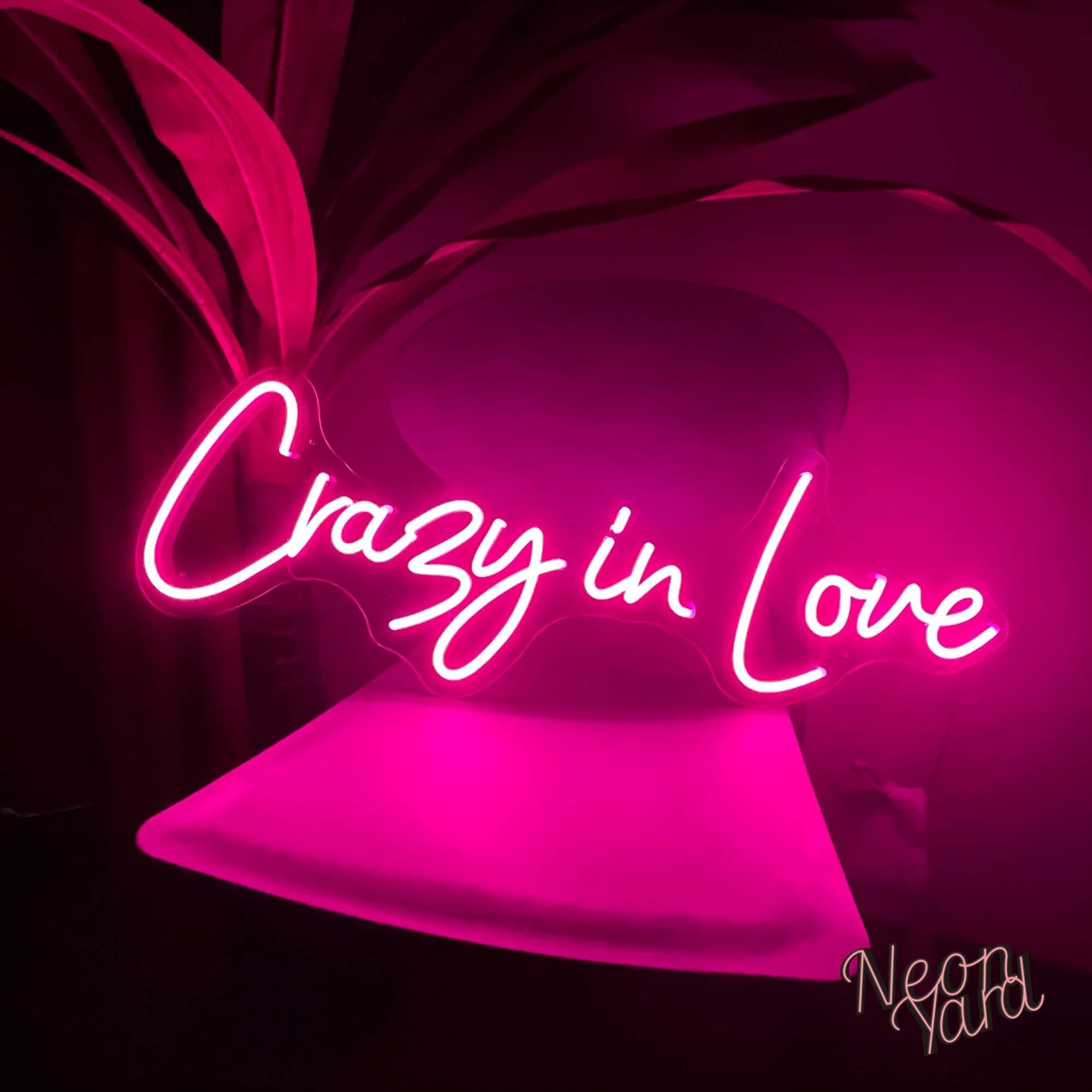 Crazy in Love Neon Sign – Neon Yard